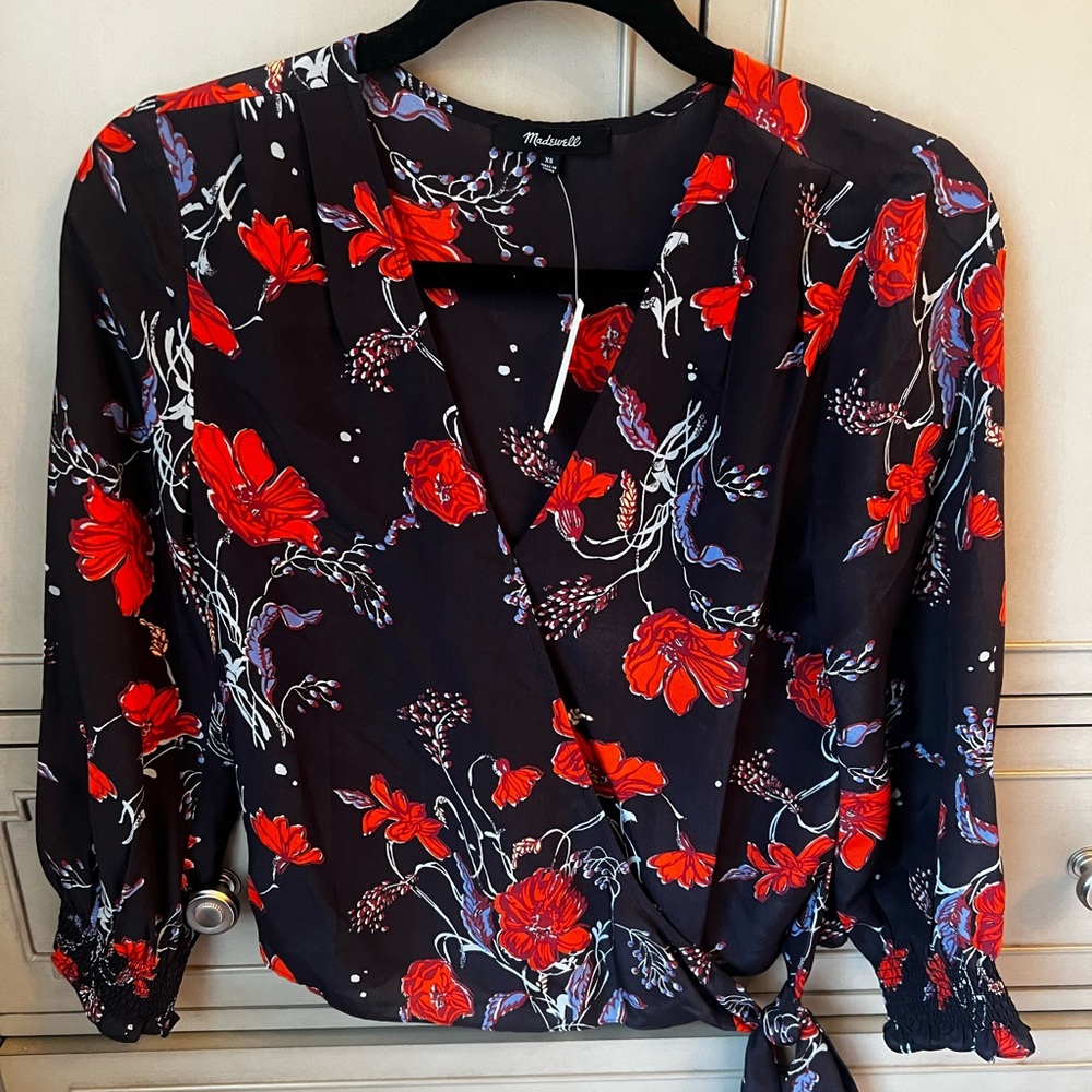 Madewell blue never worn - silky soft